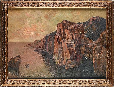 Calanques by Frederic Leon Deshayes - Auction record, sale price, and art valuation. Compare with similar artists and explore comparable artworks.