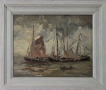 Fischerboote vor Anker