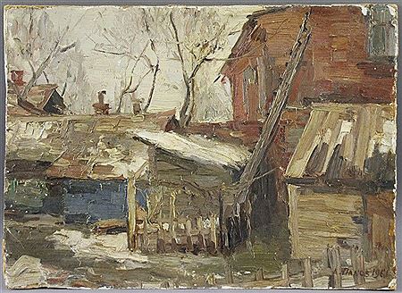 Hof by Alexej Dmitrijewitsch Panow - Auction record, sale price, and art valuation. Compare with similar artists and explore comparable artworks.