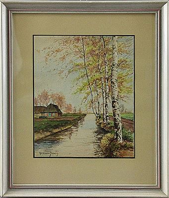 "Alte Katen im Buxtehuder Moor"