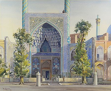 The Charbagh School in Isfahan