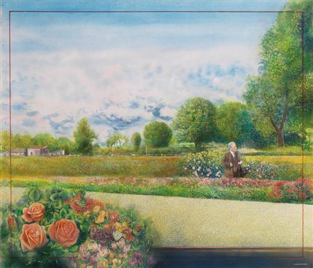 Nel paesaggio in Estate