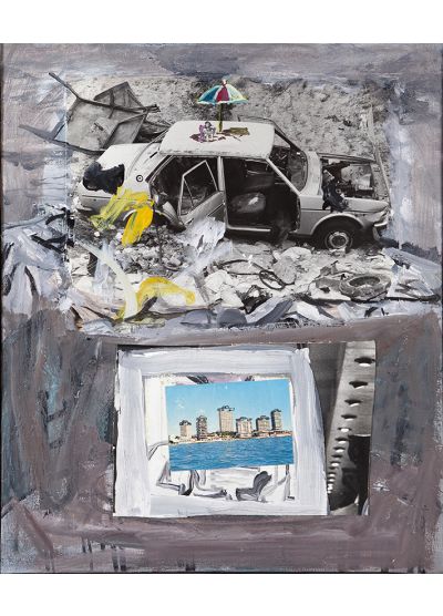 Paisaje con coches (¡Viva la Playa!). 1994