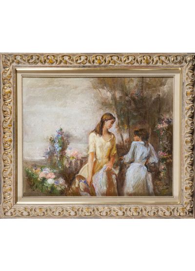 Dos mujeres by Ramon Ribas Rius - Auction record, sale price, and art valuation. Compare with similar artists and explore comparable artworks.