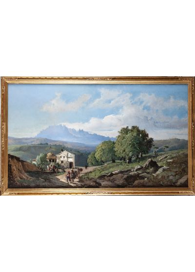 Sample artwork by Luis Rigalt Y Farriols (1814 - 1894), known for landscape painting - View similar artists and auction records