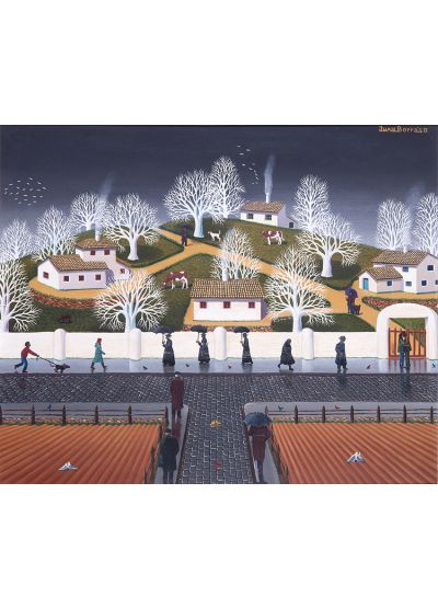 Calles mojadas by Juan Borras - Auction record, sale price, and art valuation. Compare with similar artists and explore comparable artworks.
