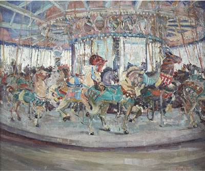 The Carousel by Paulette Van Roekens - Auction record, sale price, and art valuation. Compare with similar artists and explore comparable artworks.