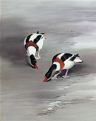 Sheld Ducks by Richard Ward - Auction record, sale price, and art valuation. Compare with similar artists and explore comparable artworks.
