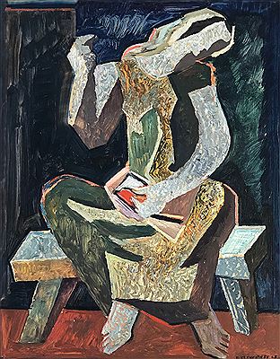 "Composition cubiste"