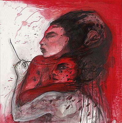 Sample artwork by Angela Hampel (Born 1956), known for painting - View similar artists and auction records