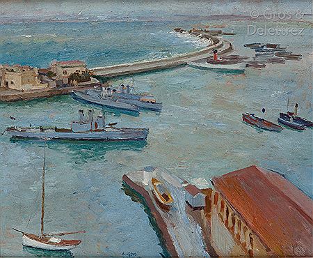 The port of Algiers by Armand Jacques Assus - Auction record, sale price, and art valuation. Compare with similar artists and explore comparable artworks.