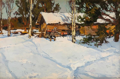 Sample artwork by Mark Kremer (Born 1928), known for still life, landscape, seascape and animal painting - View similar artists and auction records