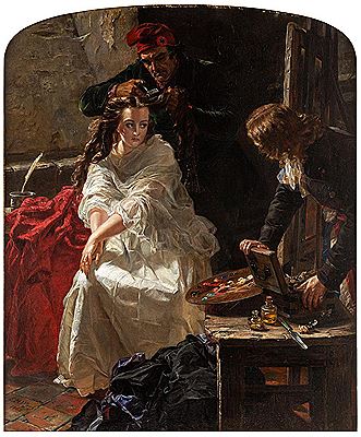 La Toilette des Morts - Charlotte Corday in the Prison of the Conciergerie