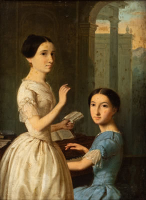 The Young Countesses Novosiltsev (Apraksine)