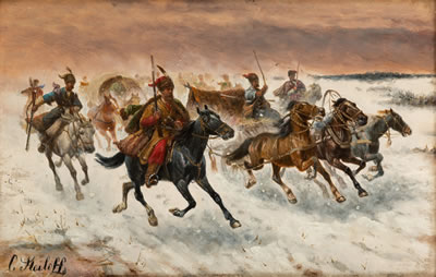 Cossacks on Horseback