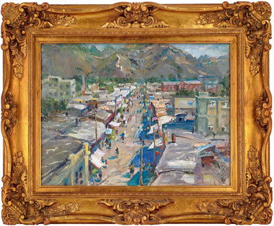 Market by Jinsheng Wan - Auction record, sale price, and art valuation. Compare with similar artists and explore comparable artworks.