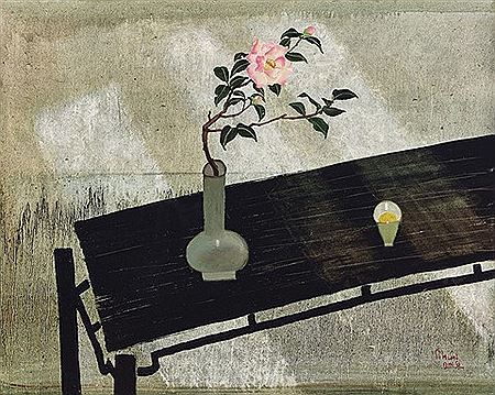 A Free Day – Pink Camellia(Painted in 2016)