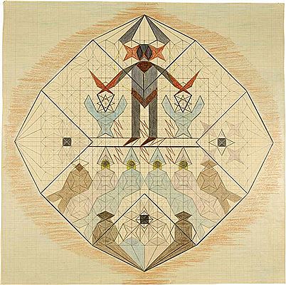Werk Nr. 099 by Emma Kunz - Auction record, sale price, and art valuation. Compare with similar artists and explore comparable artworks.