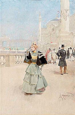 From the World's Fair in Chicago by Ludek Marold - Auction record, sale price, and art valuation. Compare with similar artists and explore comparable artworks.