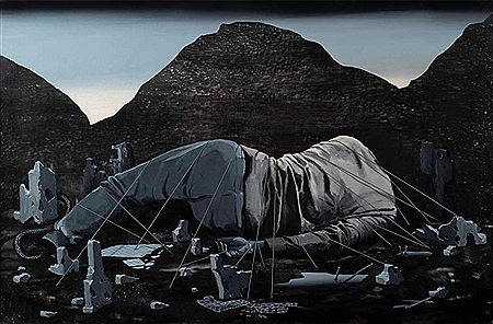 Ruins of Liliputa by Ondrej Basjuk - Auction record, sale price, and art valuation. Compare with similar artists and explore comparable artworks.