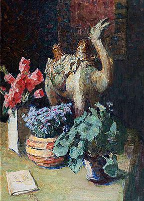 Still life with Chinese camel
