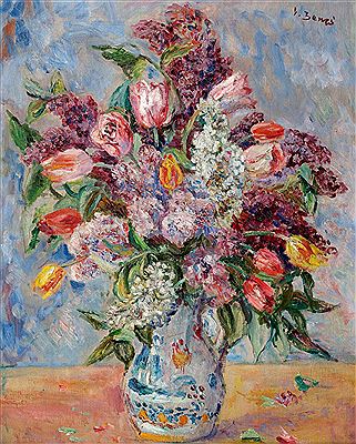 Bouquet with lilacs