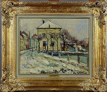 L'Etang de Boitsfort en hiver