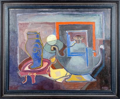 La grande Soupière (daté 1946) by Carlos Lenaerts - Auction record, sale price, and art valuation. Compare with similar artists and explore comparable artworks.