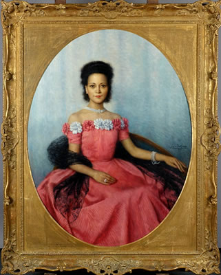 Portrait of Mademoiselle Mazurelle by Emile Bulcke - Auction record, sale price, and art valuation. Compare with similar artists and explore comparable artworks.