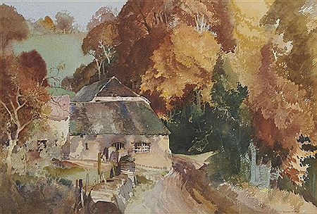 An Old Devon Cider Press House