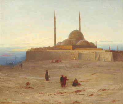 The Citadel of Cairo, Evening