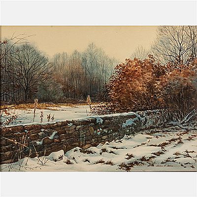 Winter Forest Landscape
