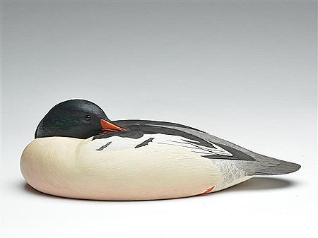 American merganser drake by Joseph Wooster - Auction record, sale price, and art valuation. Compare with similar artists and explore comparable artworks.