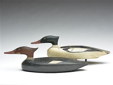 Sample artwork by John Dawson (1886 - 1959), known for decoy carving and painting, pottery - View similar artists and auction records