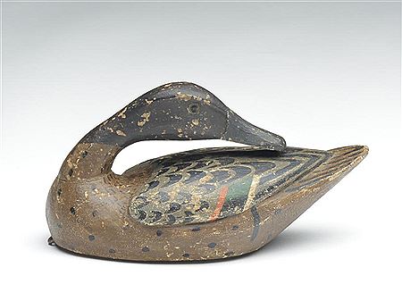 Sample artwork by Mitchell LaFrance (1882 - 1979), known for decoy carving - View similar artists and auction records