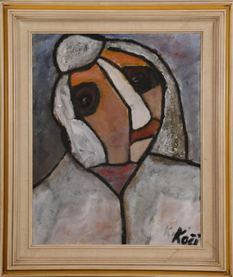 Untitled (Abstract Portrait of a Woman)