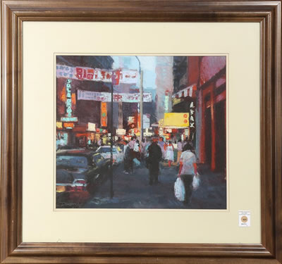 Street of Golden Dragon by Doug Dawson - Auction record, sale price, and art valuation. Compare with similar artists and explore comparable artworks.