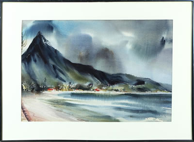 Hawaiian Landscape with beach by Henry Doane - Auction record, sale price, and art valuation. Compare with similar artists and explore comparable artworks.