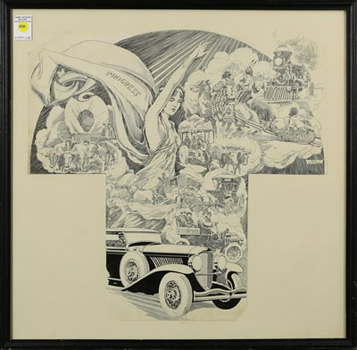 Progress by Ray Shuman - Auction record, sale price, and art valuation. Compare with similar artists and explore comparable artworks.