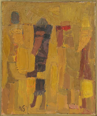 Untitled, (Abstract Figures)