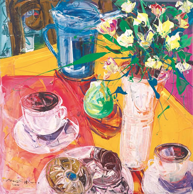 Expressive I: My Breakfast, 2001 by Azman Hilmi - Auction record, sale price, and art valuation. Compare with similar artists and explore comparable artworks.