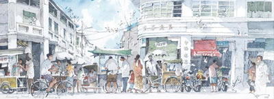 Kimberly Street, Penang, 2015