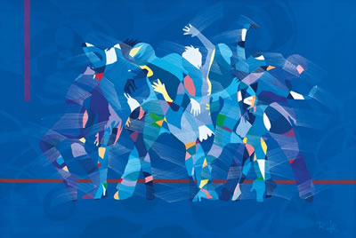Sample artwork by Nik Rafin (Born 1974) - View similar artists and auction records