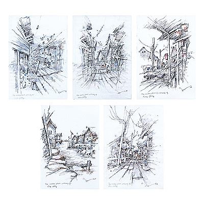 The Wooden Plank Walkway Of Lim Jetty; Yeoh Jetty; Koay Jetty; Ong Jetty; Lee Jetty (5) by Alex Leong Yim Kuan - Auction record, sale price, and art valuation. Compare with similar artists and explore comparable artworks.