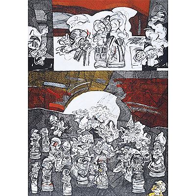 Martial Art Training, 1997 by Zulkifli Yusoff - Auction record, sale price, and art valuation. Compare with similar artists and explore comparable artworks.