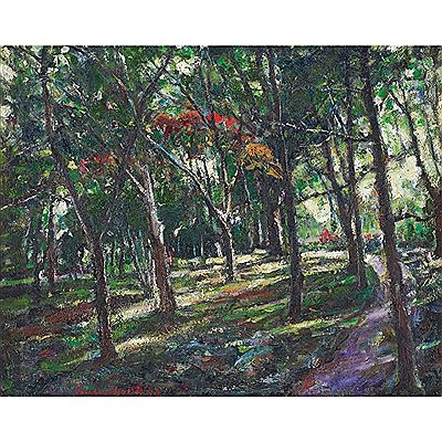 Path Through A Rubber Estate, 1997