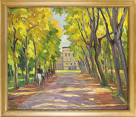Allee zum Schloss