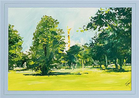 Sample artwork by Reinhold W Timm (1931 - 2000), known for painting - View similar artists and auction records