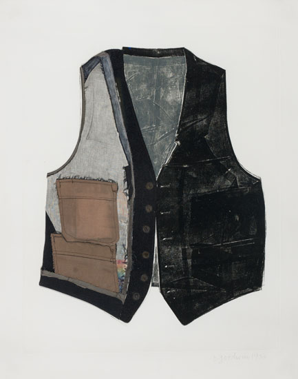 Vest Nine with Collage