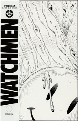 Dave Gibbons Watchmen #1 Cover Original Art (DC, 1986)